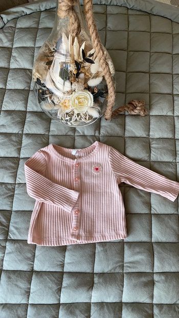 Gilet orchestra rose 3 mois
