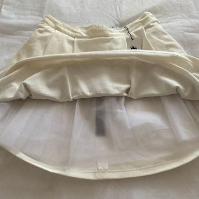 Jupe corolle avec doublure jupon en tulle - photo numéro 2