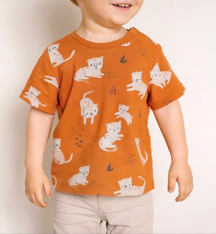 💜 Teeshirt orange c&a taille 24 mois 💜