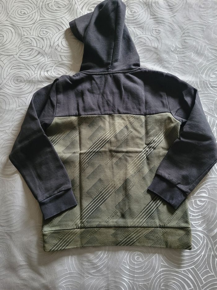 Pull semi zippé à capuche - photo numéro 3