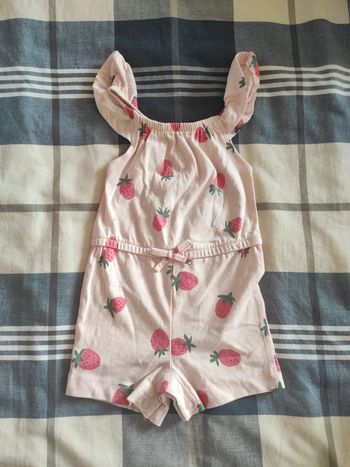 Combishort d'été Primark - 0/3 mois / 62 cm