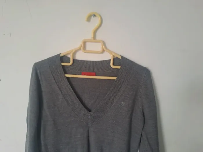 Pull léger gris EDC Taille M - photo numéro 2