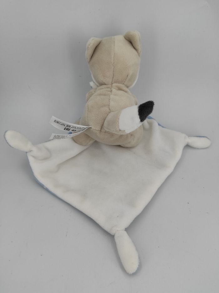 Doudou Mouchoir Loup Bleu Simba Toys - photo numéro 2