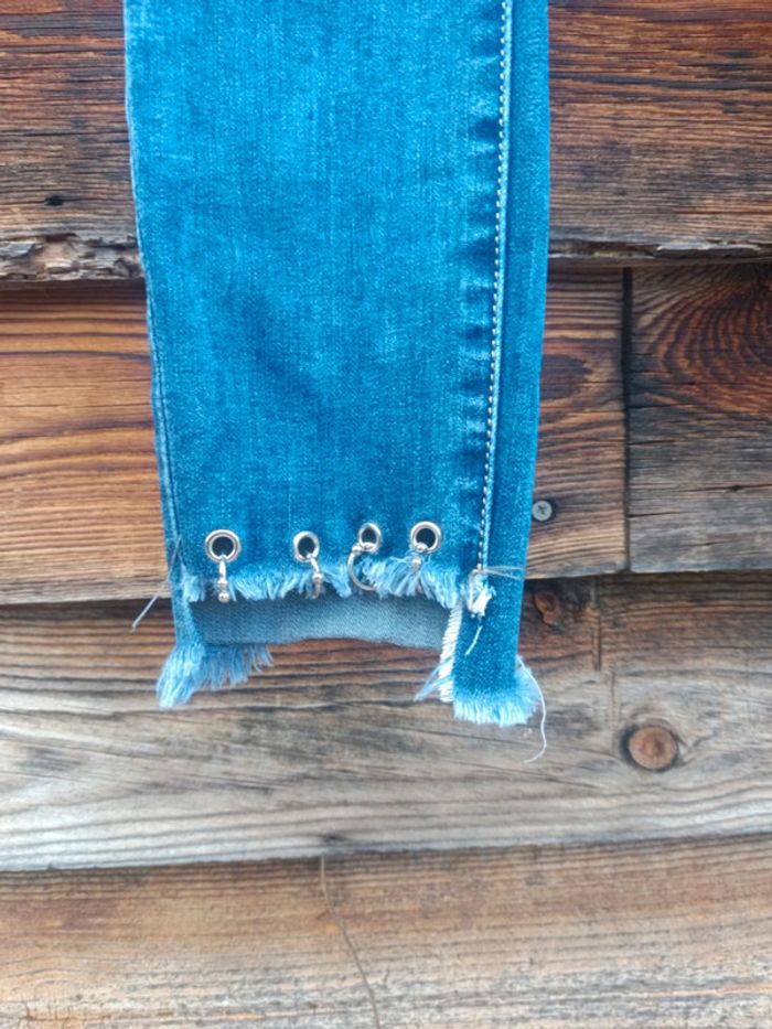 Pantalon jean denim femme - photo numéro 4