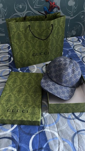 Casquette dubai bleu gg