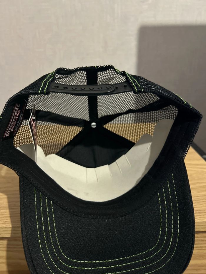 Casquette Street Fight Muay Thai jaune fluo - photo numéro 2