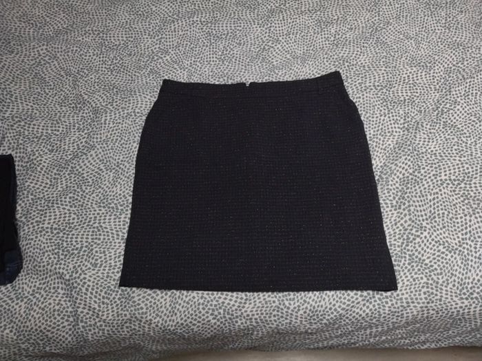 Jupe droite taille 48