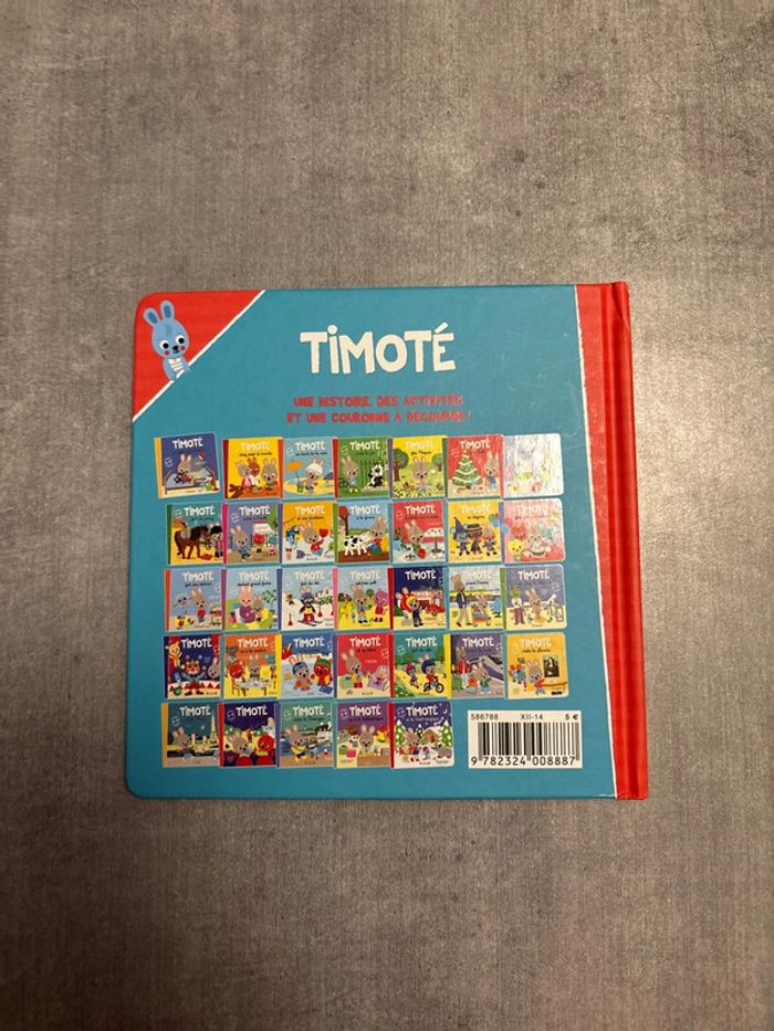 Livre timote et la galette des rois - photo numéro 3