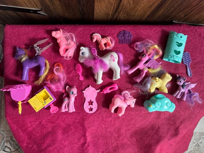 My Little Pony Rainbow Château et 9 poneys - photo numéro 4