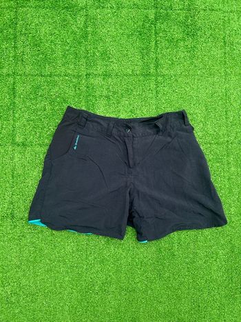 Short de randonnée noir Décathlon Quechua M femme