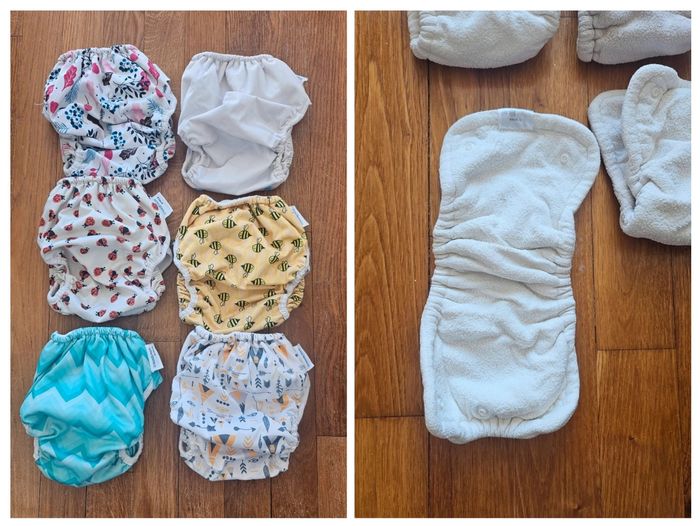 Lot de 6 couches évolutives + 9 doublures - photo numéro 2