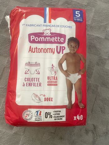 Couches culottes pommettes taille 5