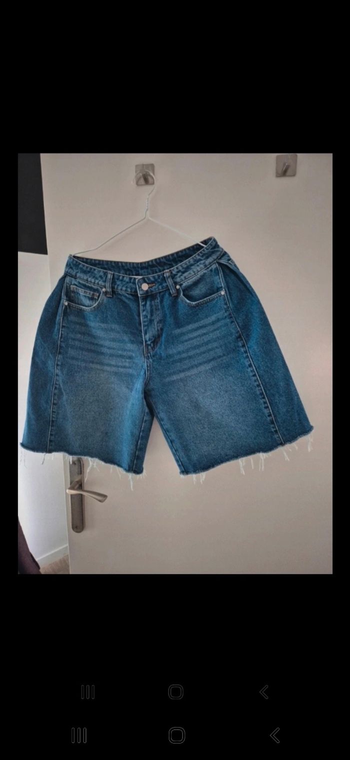 Bermuda  en jean - photo numéro 4