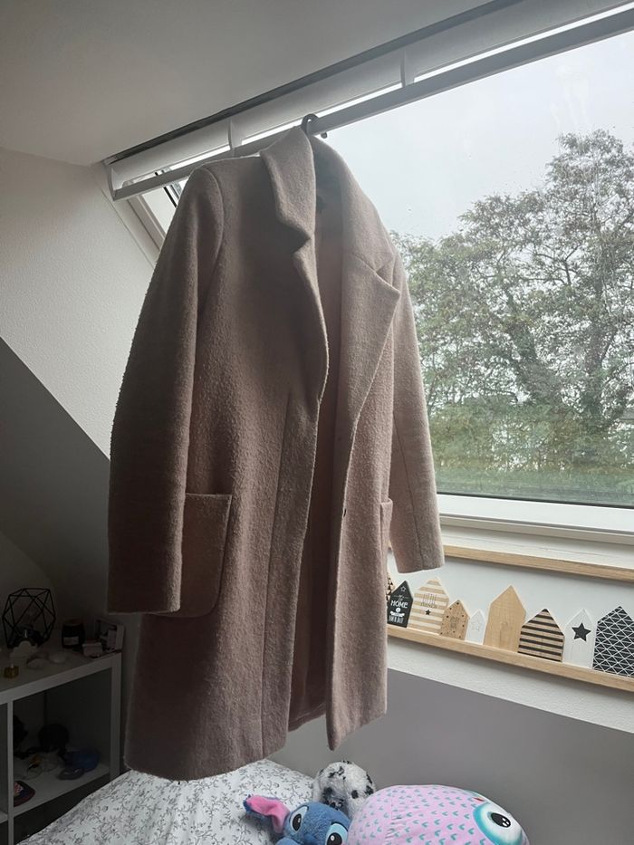 Manteau rose  only taille xs - photo numéro 8