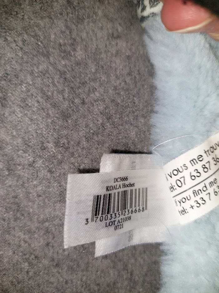 #16 - Doudou et compagnie - doudou hochet Koala - photo numéro 5