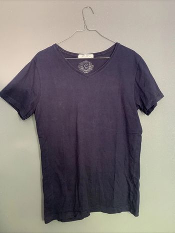 Haut T-shirt bleu marine F.F TXS