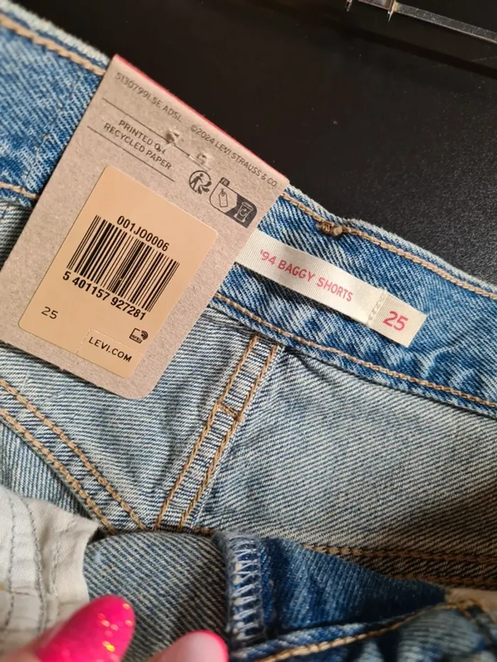 Short jeans levi's '94 baggy - photo numéro 5