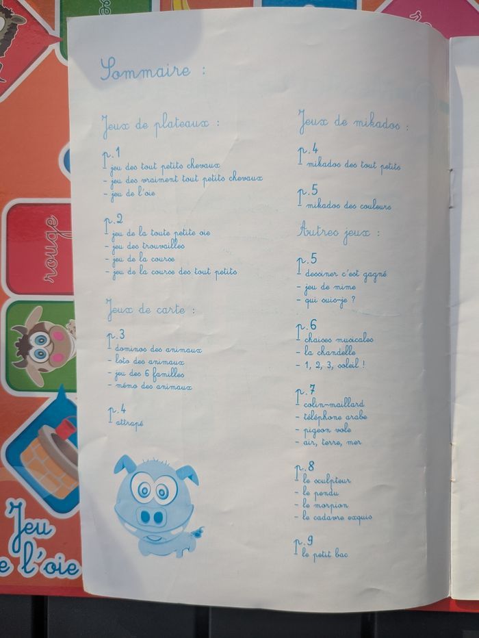 Boîte multijeux mes tout premiers jeux animaux enfant - photo numéro 9