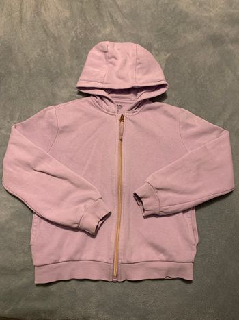 Sweat à capuche zipper 10 ans
