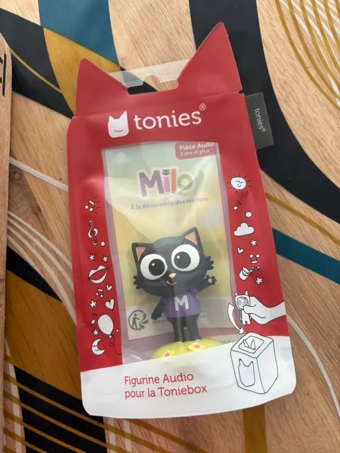 Tonies toniebox figurine Milo à la découverte des métiers