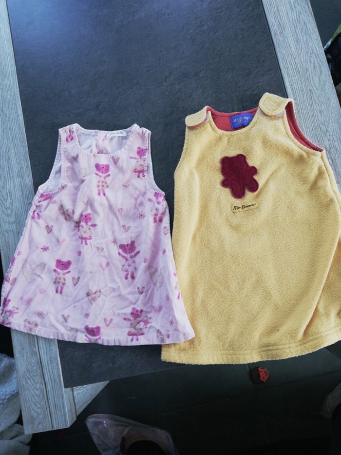 Lot de 2 robes hiver