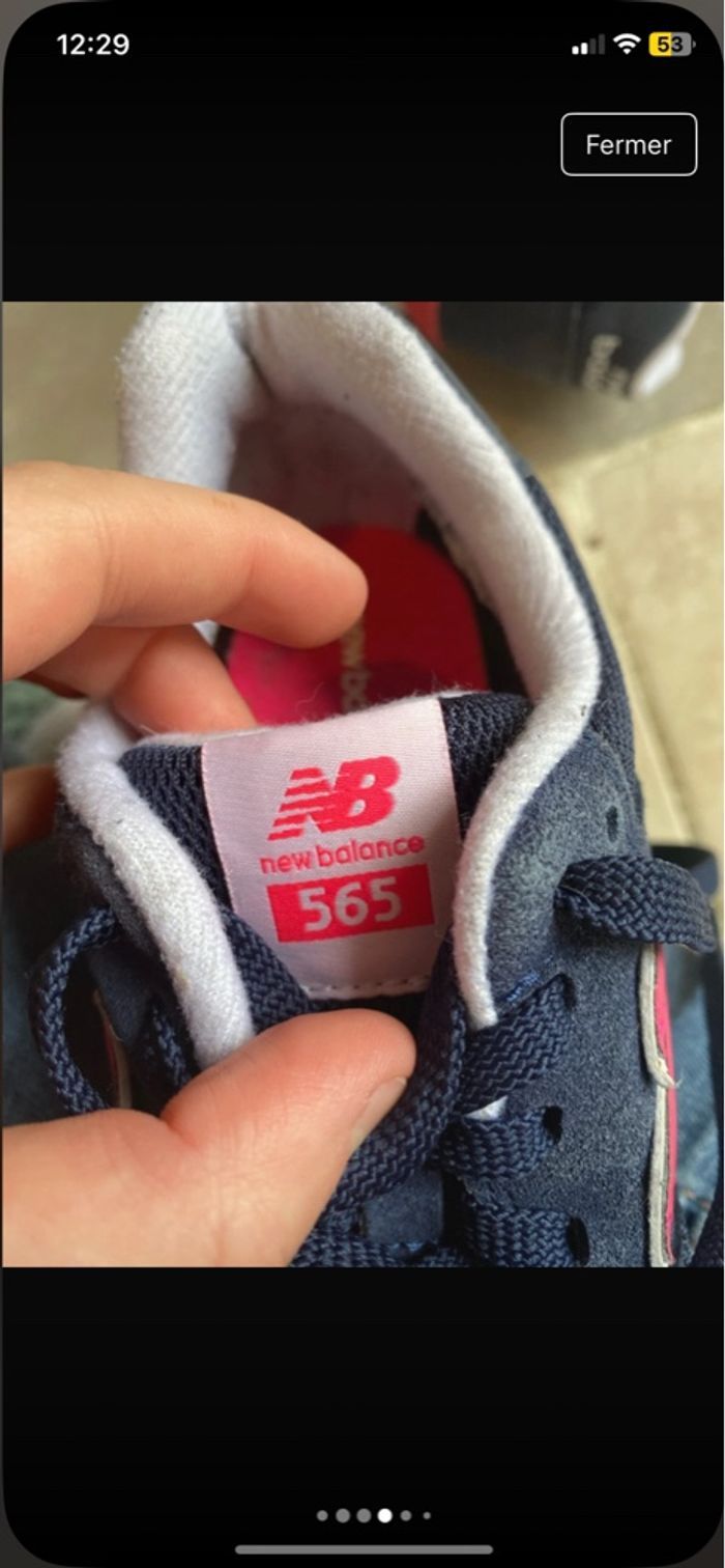 Basket New balance 565 femme - photo numéro 4