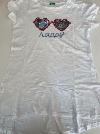 Benetton tee shirt MC long T 12ans