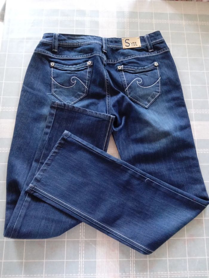 Jeans bleu foncer - photo numéro 2