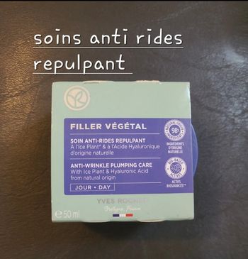 Soins anti rides repulpant 🌺
