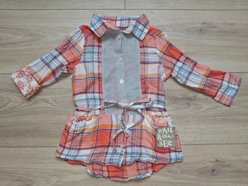 Tunique chemise fille 24 mois