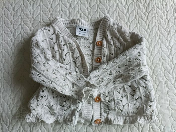 Gilet en maille 6 mois - photo numéro 2