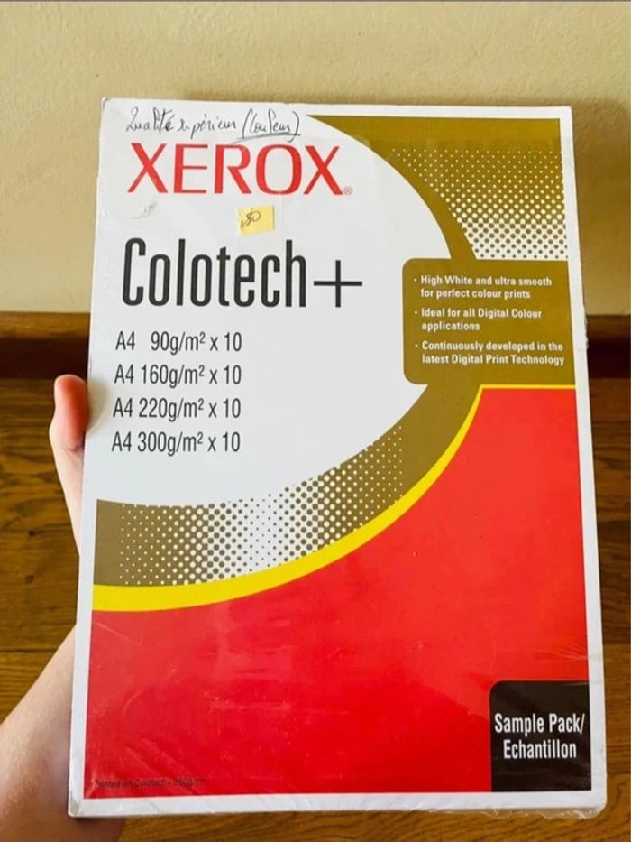 Paquet lot feuille blanche A4 Xeros