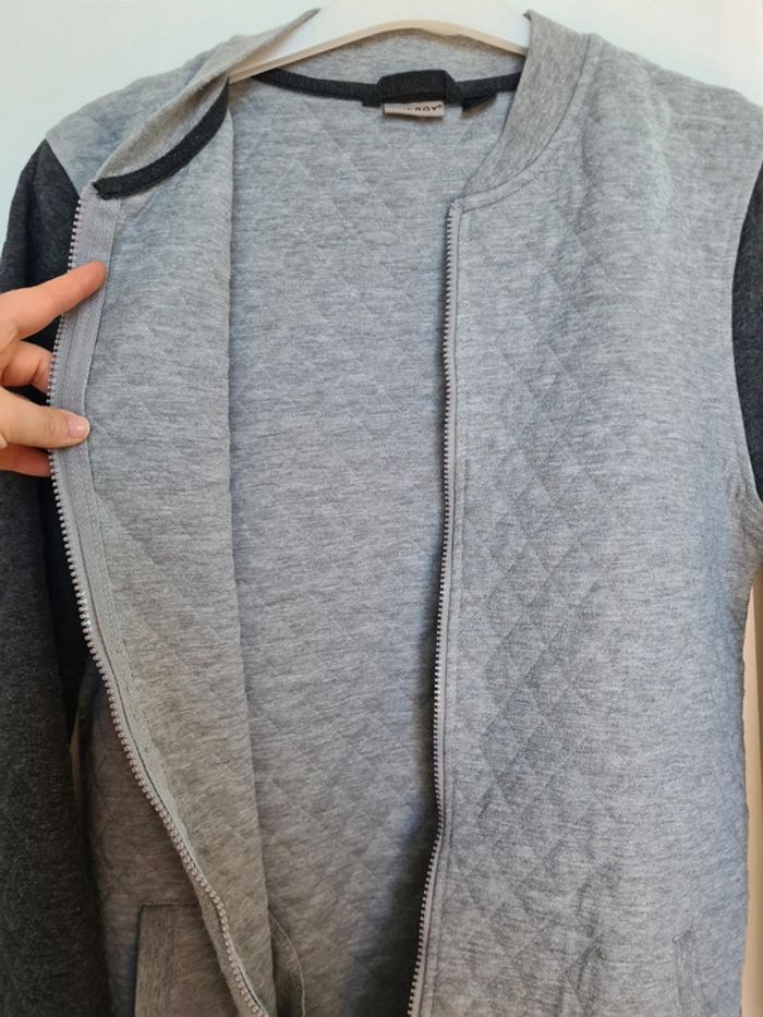 Veste gris clair/foncé taille 44/46 homme - photo numéro 5