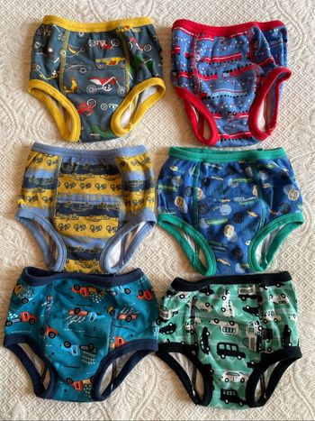 Lot culottes d’apprentissage garçon