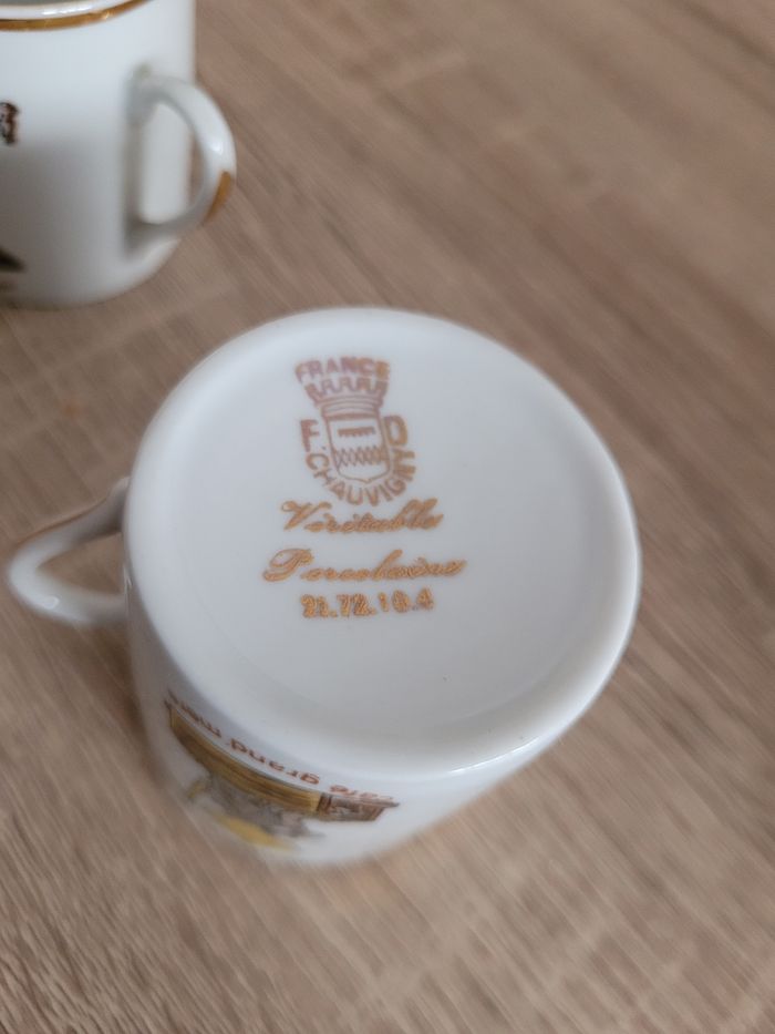 2 tasses à café grand mère - photo numéro 5