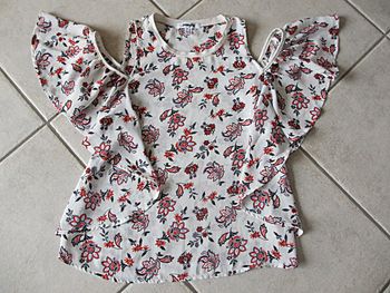 Blouse manches courtes épaules dénudées femme Jennyfer – Taille XS