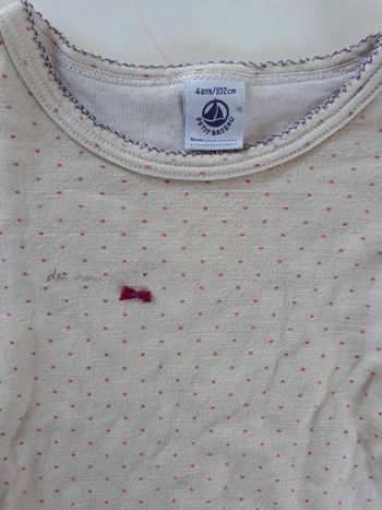 Haut de pyjama 4 ans