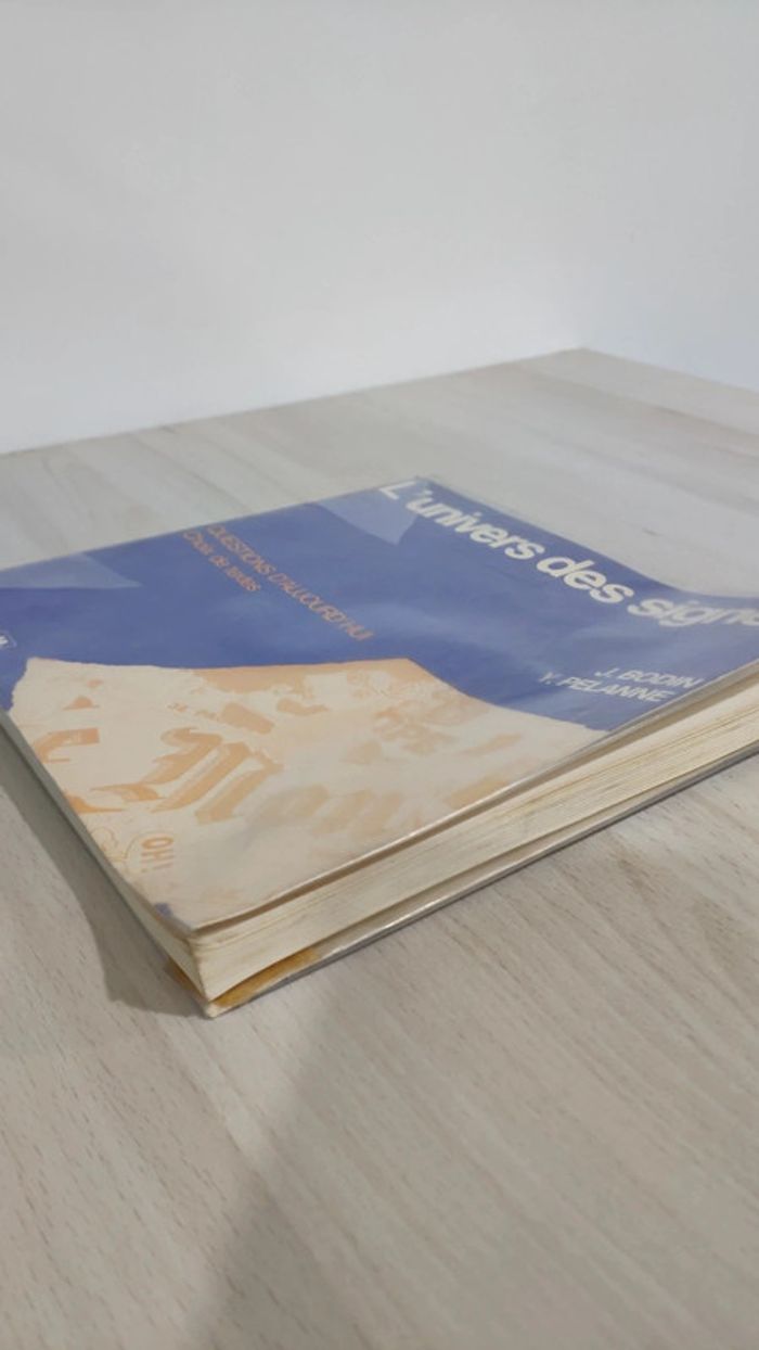 Livre épuisé et rare L'univers des signes Bodin Pelanne - photo numéro 3