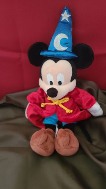 Collection officielle Fantasia de Disney Store : Peluche Mickey Mouse Sorcier