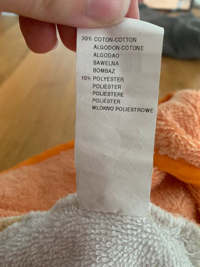 Peignoir de bain 6 mois - 67 cm - photo numéro 4