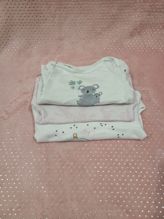 Lot body manche longue 18 mois