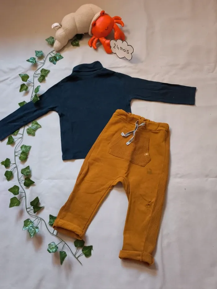 Ensemble 2 pièces 🍃tape à l'oeil/ tex