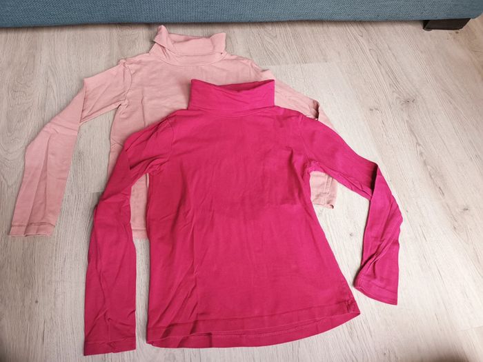 Lot de deux cols roulés fille 10 ans kiabi