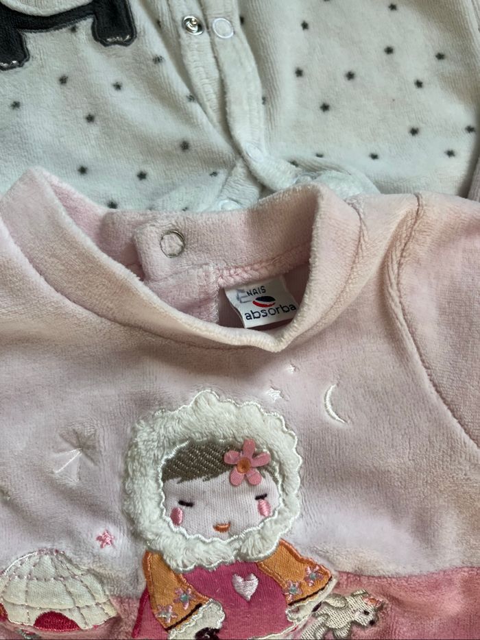 4 pyjamas chauds en velours - photo numéro 3
