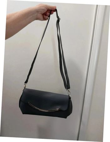 Sac à main / pochette gris souris
