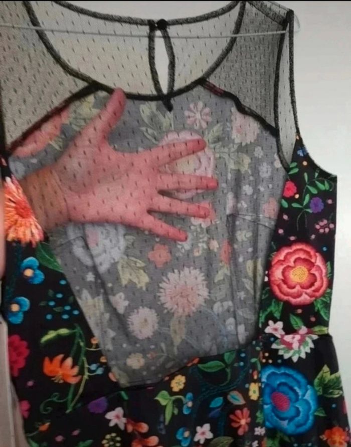 Robe fleurie Naf Naf - photo numéro 3