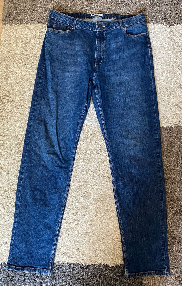 Jean bleu Regular coupe droite – taille 44 - photo numéro 3