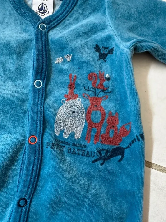 Pyjama velours naissance - photo numéro 3