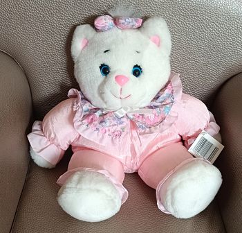 Vintage 90' Superbe peluche Ours rose