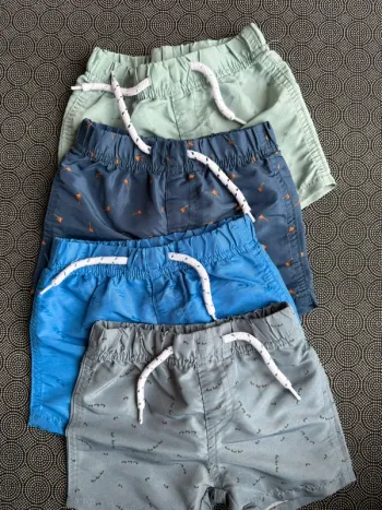 Lot de shorts de bain bébé garçon